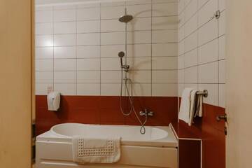 Фото номера Улучшенный двухместный номер с 2 отдельными кроватями Мотели Motel Ana Maria Magdalena г. Lipova 3