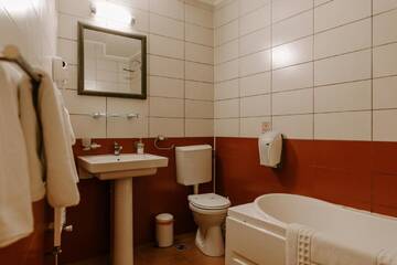 Фото номера Улучшенный двухместный номер с 2 отдельными кроватями Мотели Motel Ana Maria Magdalena г. Lipova 4
